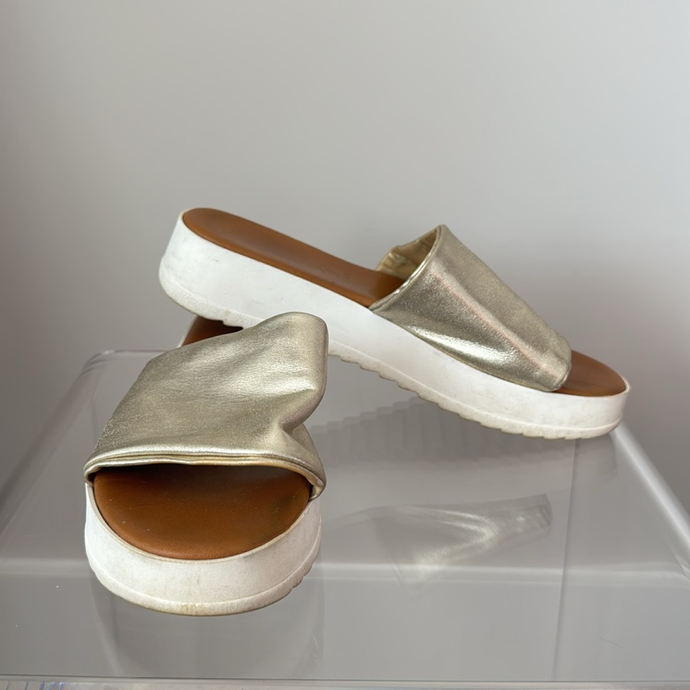 Metallic Sandals - Picture 2 of 4